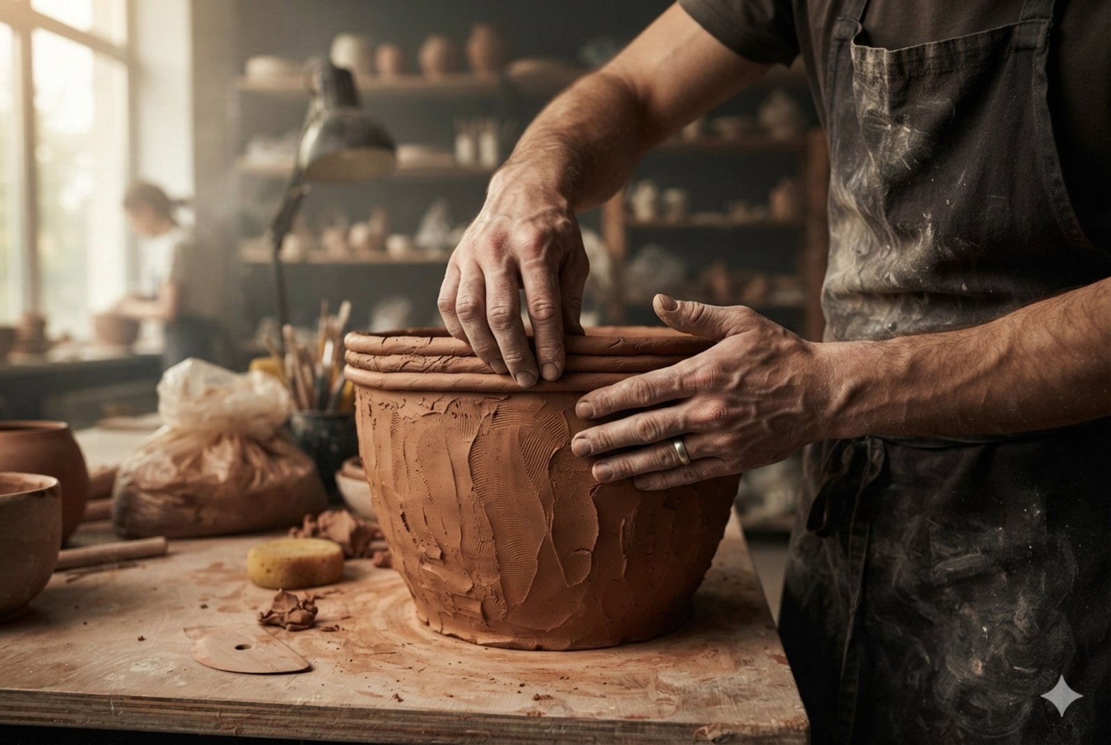 PK's ceramics studio